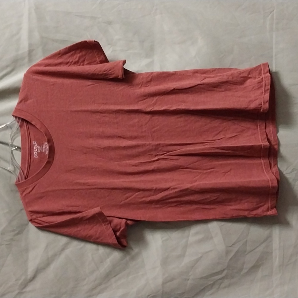Men's Bolter red short sleeve tee shirt size S